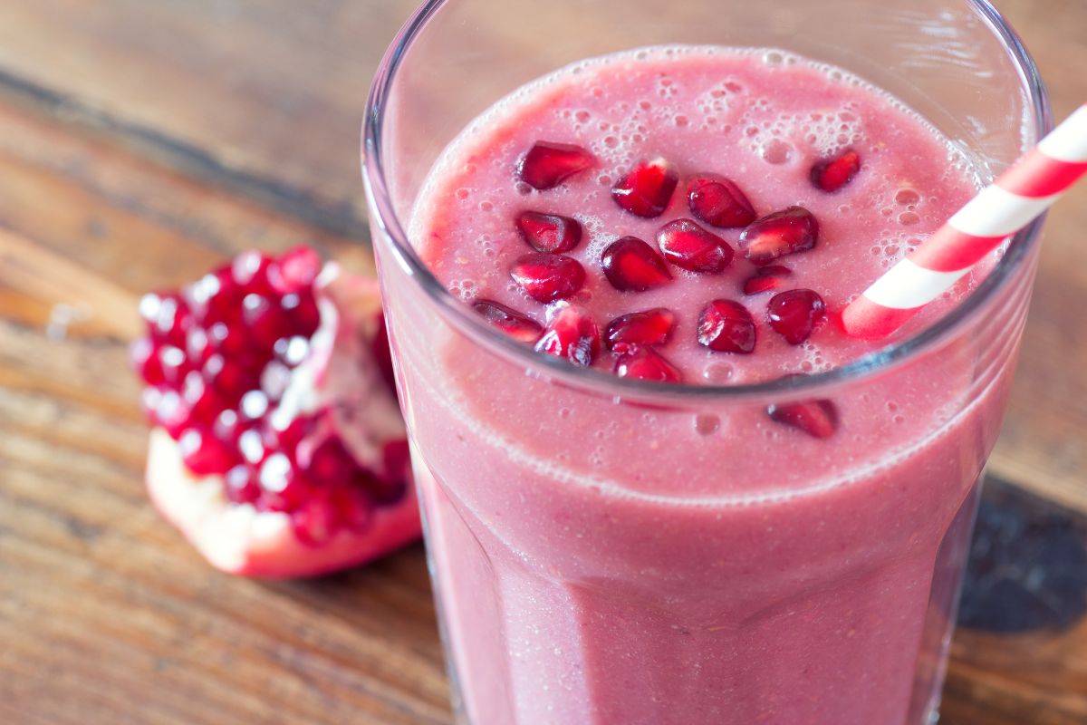 kollagen smoothie granatäpple recept celloptimum recipe pomegranate