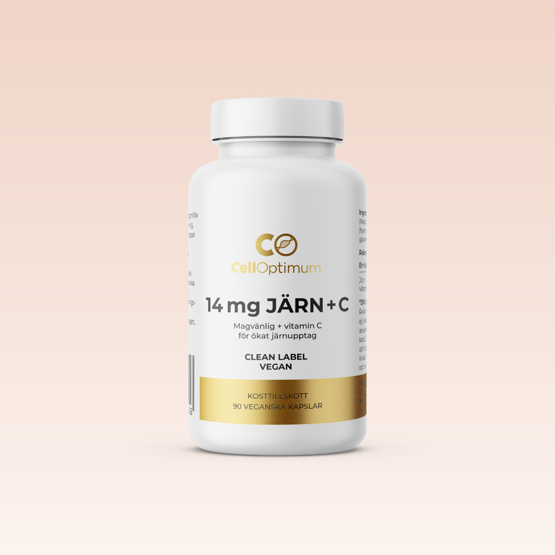 IRON + VITAMIN C - 90 vegan capsules