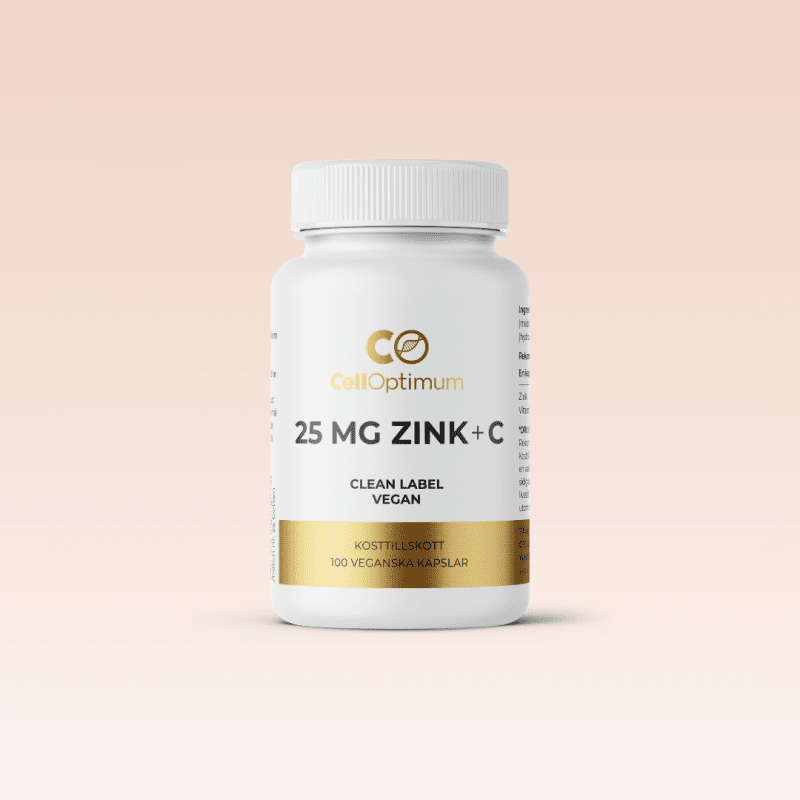 ZINC + VITAMIN C - 100 vegan capsules